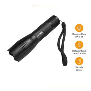 taffled e17s senter led cree xm l t6